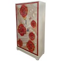 Akshaya Digital Cupboard - Golden Red Roses