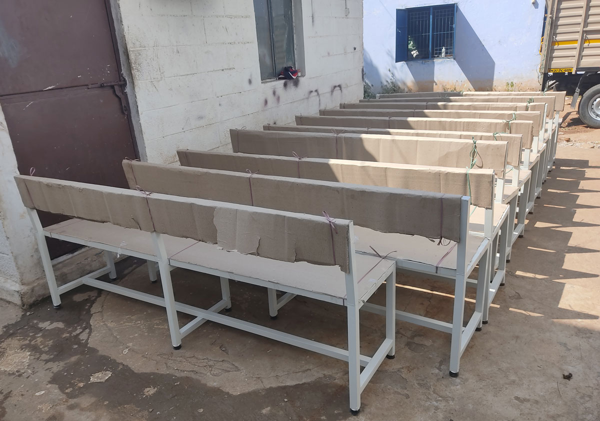 School and College Desks and Benches manufacturer ASK 3 Star Steels Coimbatore